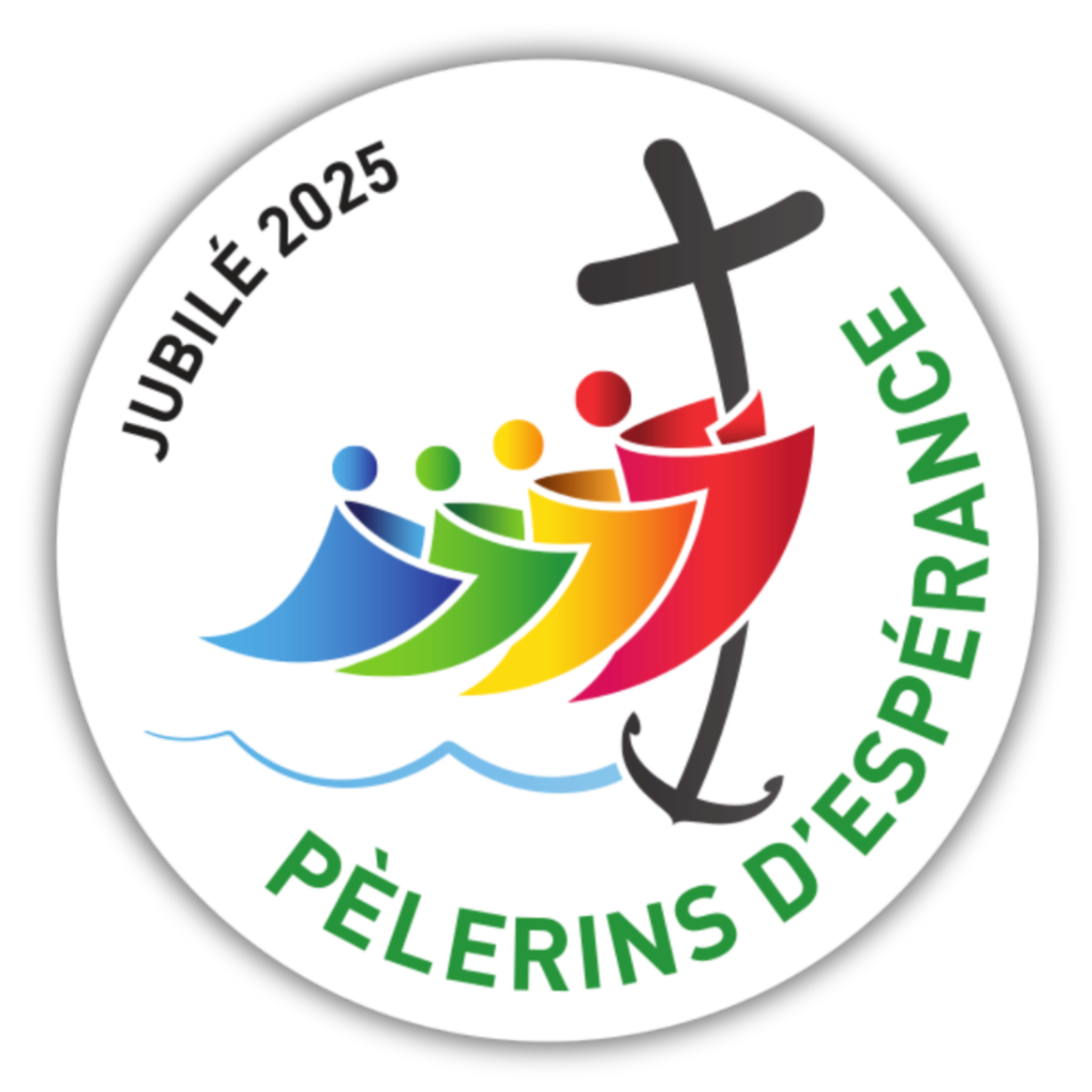 St-Pierre Service 25 - Logo Jubilé 25 (210 x 210 mm)